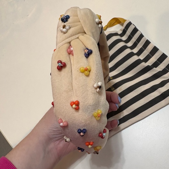 Lele Sadoughi beaded headband - Picture 4 of 5